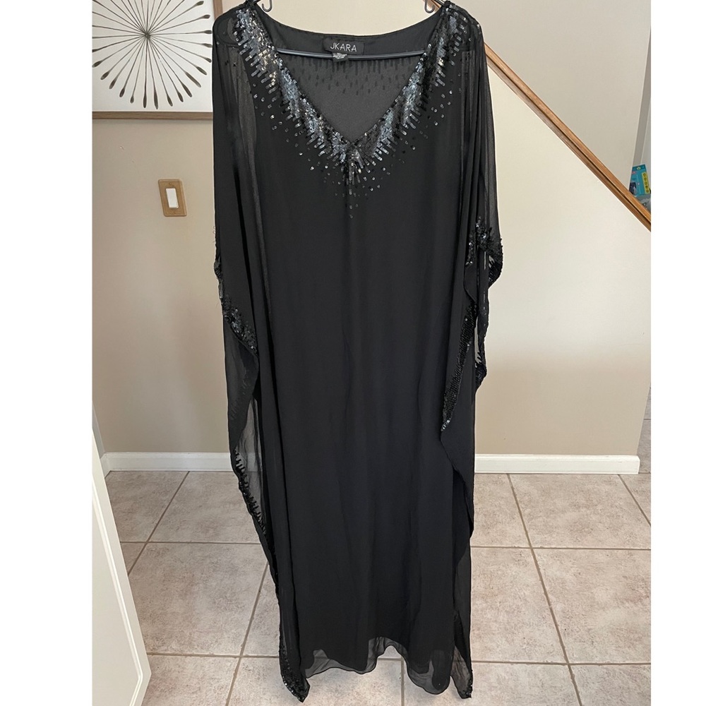 Black abaya dress